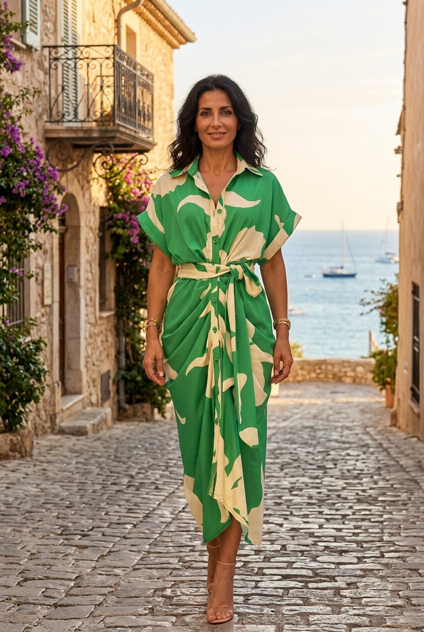 Robe Tahlia - Élégance Fluide et Intemporelle