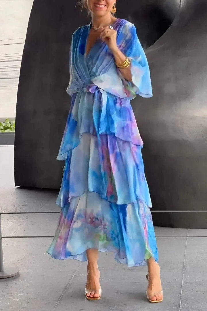 Casar – Robe élégante en georgette