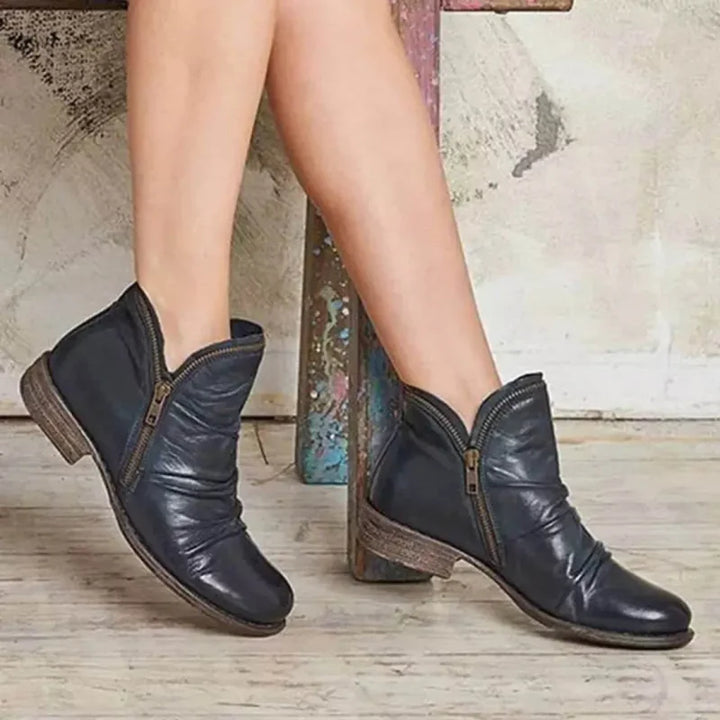 Cassiana - Bottes en Cuir Décontractées