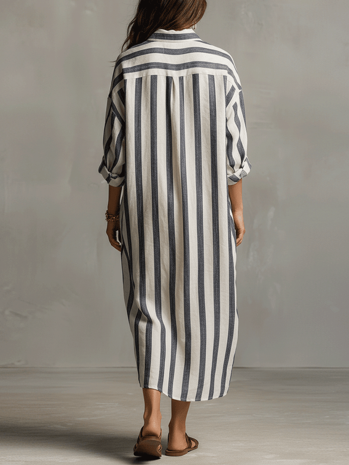 Arden | Robe Maxi Bohème Rayée