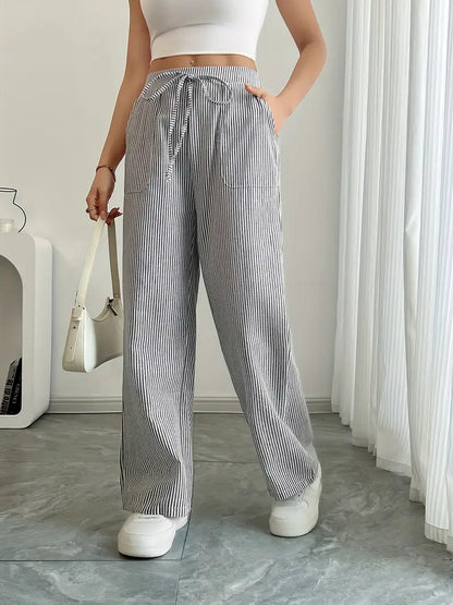 KARINA - PANTALONS RAYÉS ÉLÉGANTS