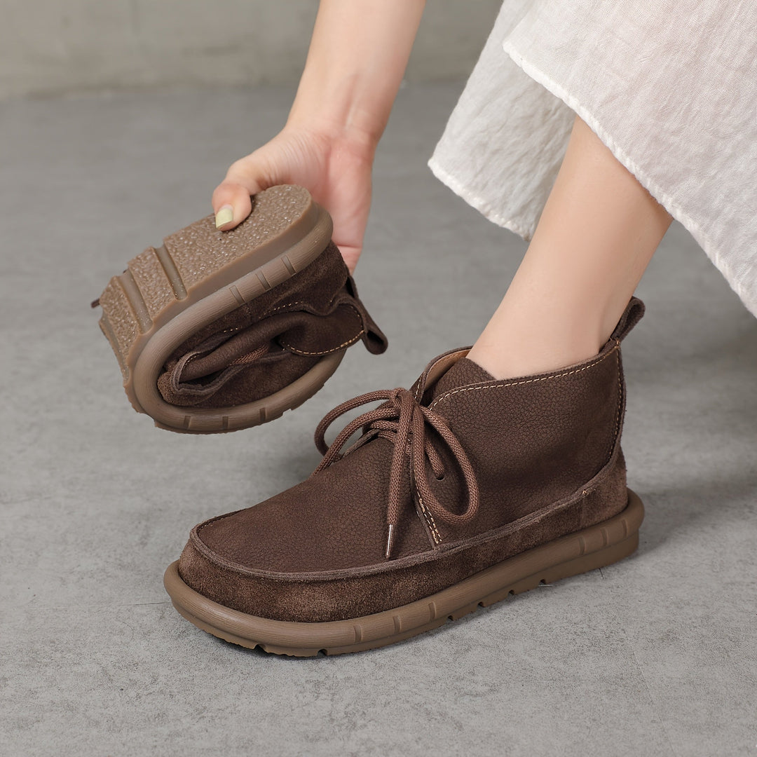 Clara - Bottines en Cuir Souple