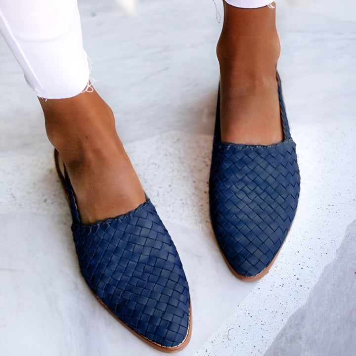 Whisper – Sandales élégantes en cuir tressé pour femmes