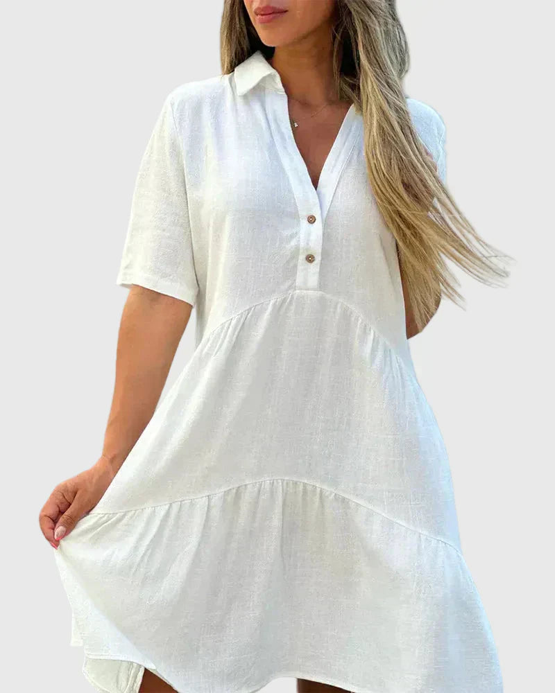 Ariana | Robe Mini Élégante et Fluide
