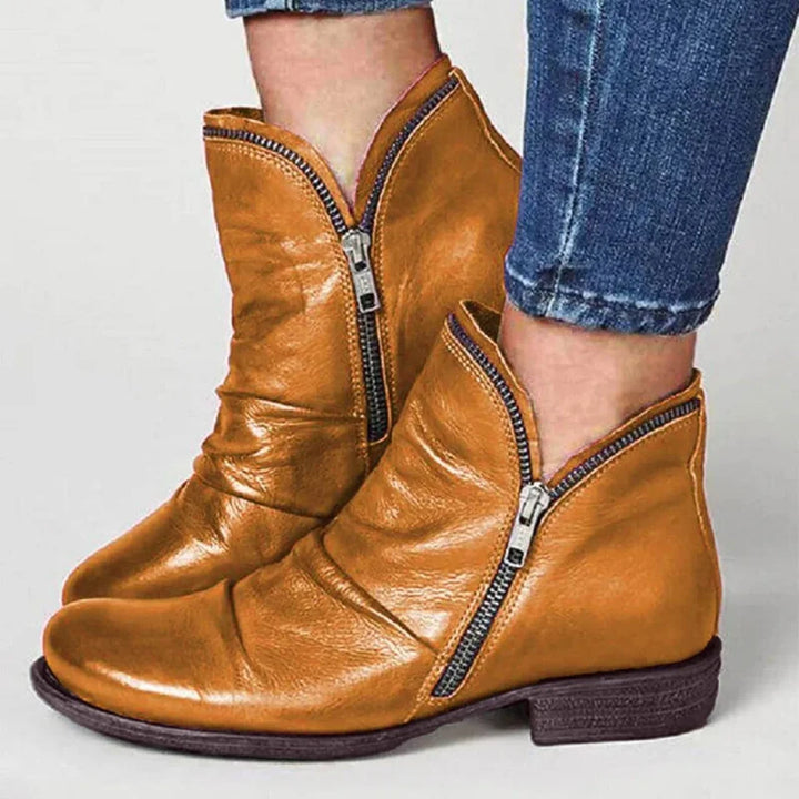 Cassiana - Bottes en Cuir Décontractées