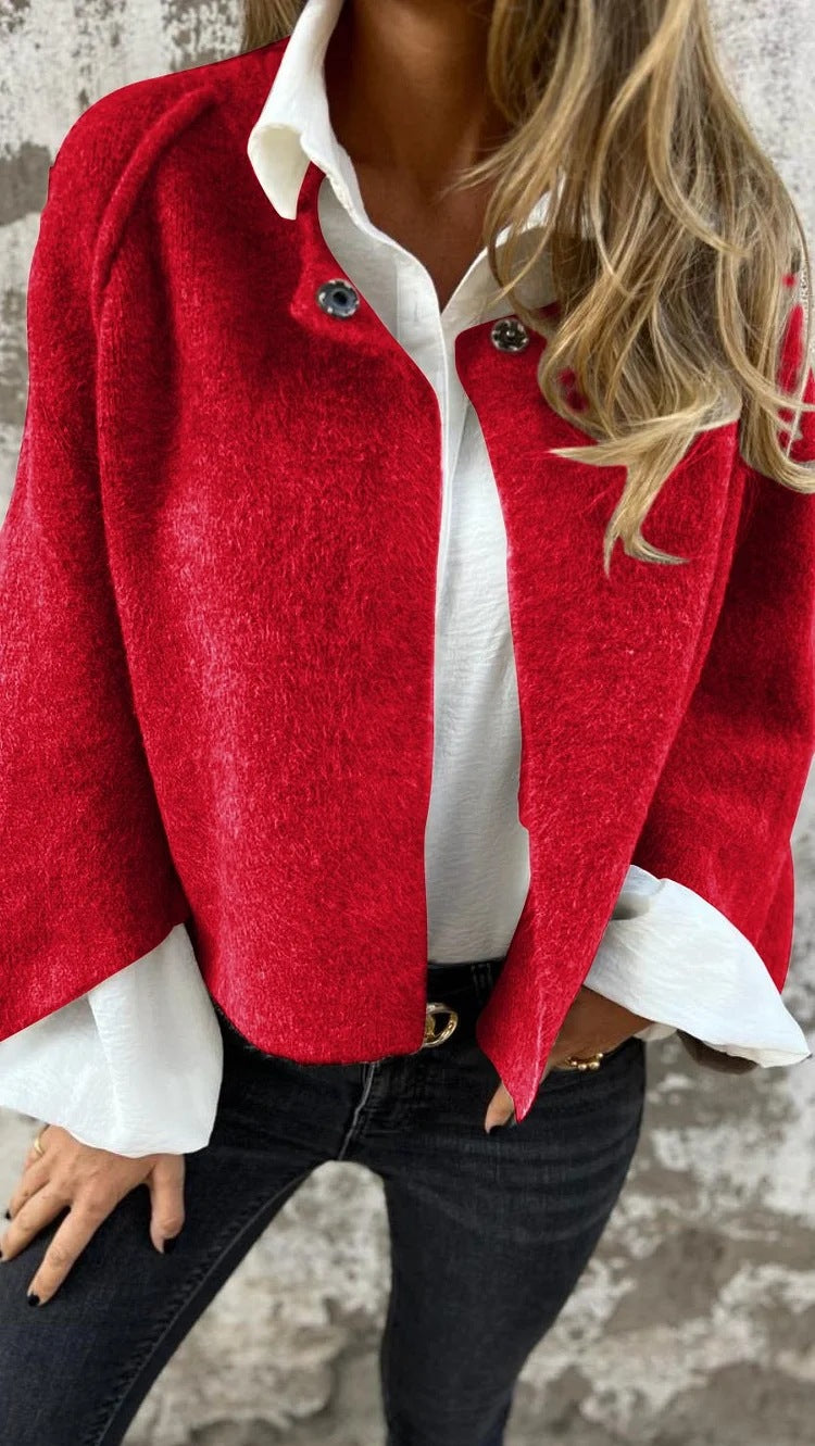 Élin™ | Manteau court à manches évasées