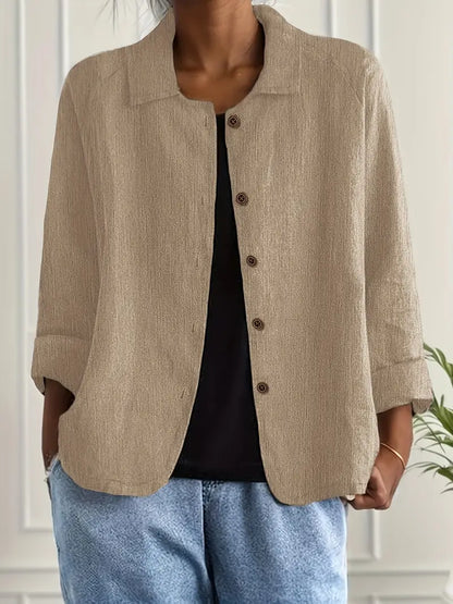 Marilla™ – Cardigan chemise léger classique