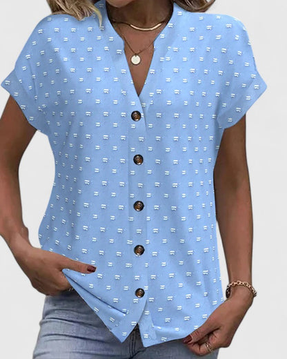 Miles | T-shirt V-Cou Confortable