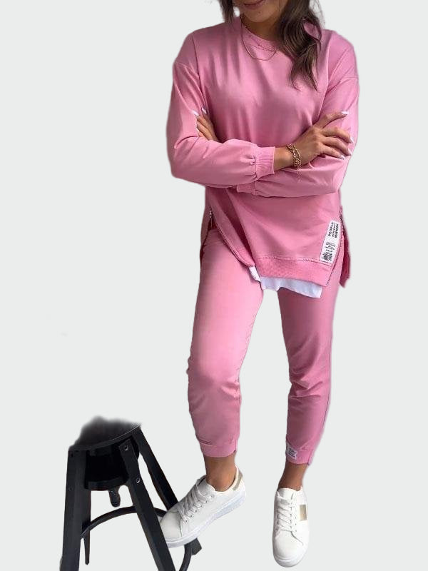 Ensemble Relaxé Bicolore