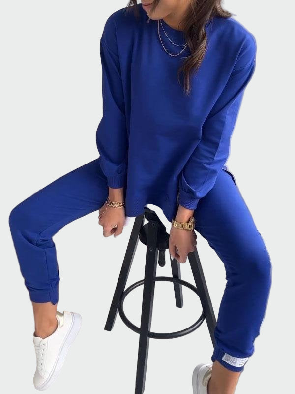 Ensemble Relaxé Bicolore