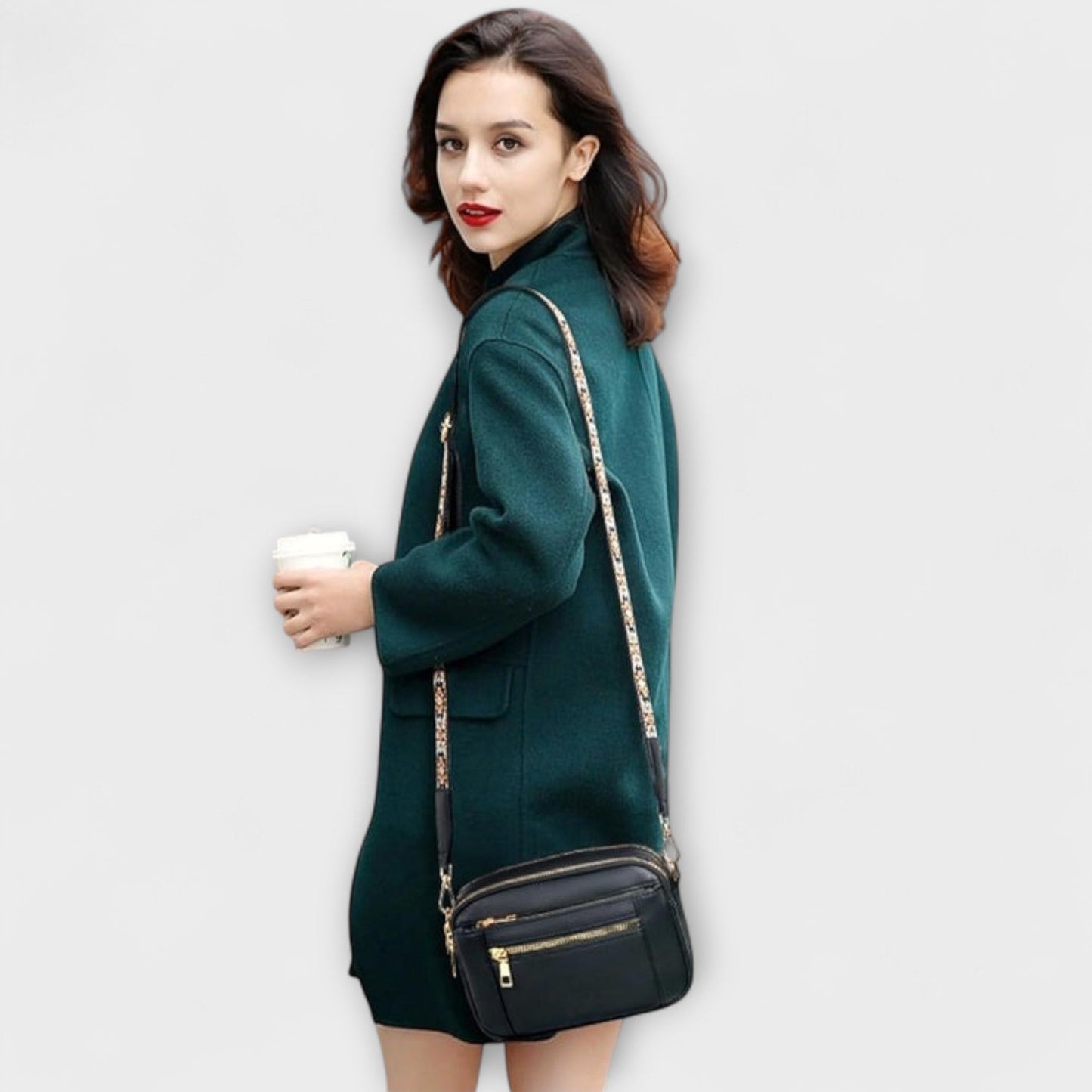 Allure - Sac à bandoulière en cuir élégant