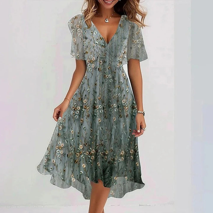 Yara | Robe Élégante aux Couleurs Vibrantes
