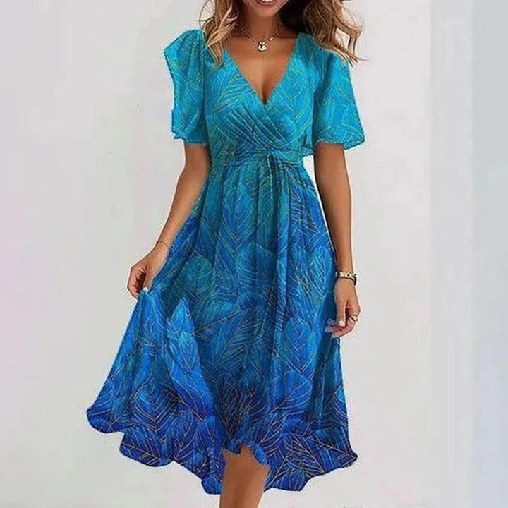 Yara | Robe Élégante aux Couleurs Vibrantes