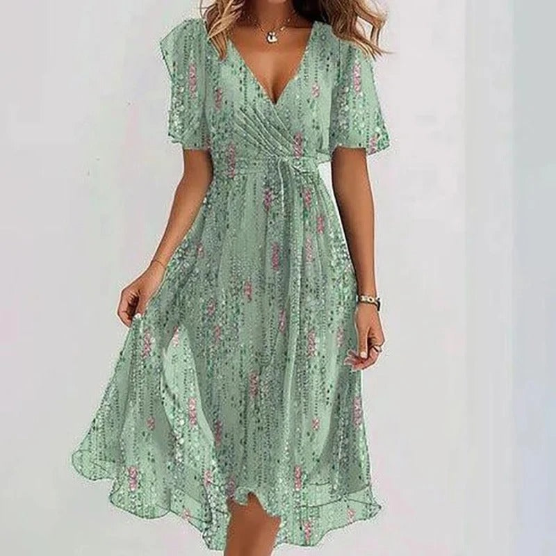 Yara | Robe Élégante aux Couleurs Vibrantes