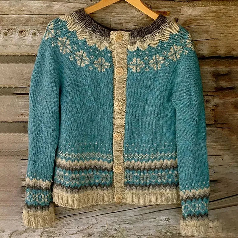 Allaira | Cardigan Vintage Islandais