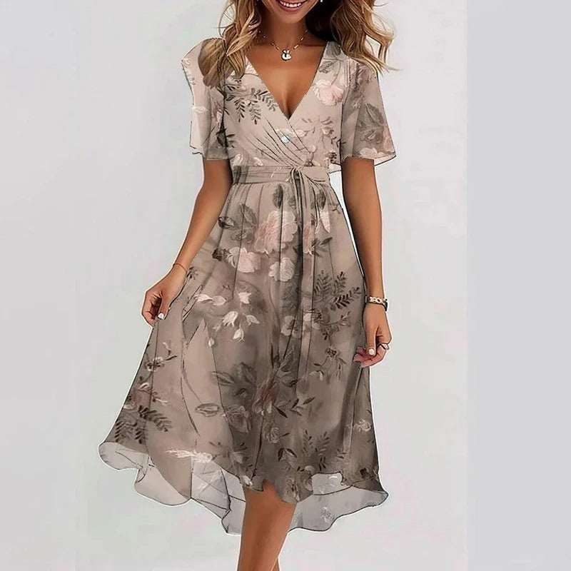 Yara | Robe Élégante aux Couleurs Vibrantes