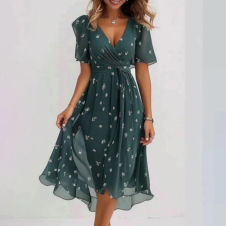 Yara | Robe Élégante aux Couleurs Vibrantes