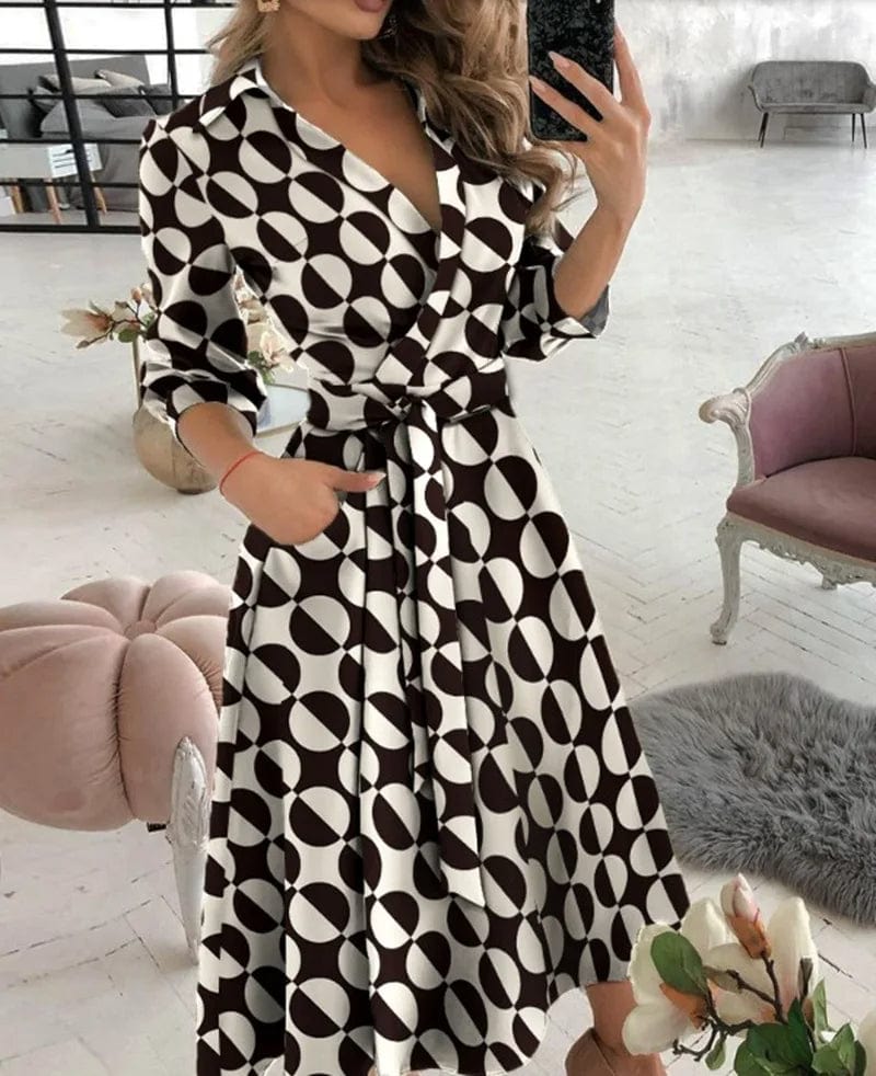 Ismara™ | Robe Midi Sophistiquée