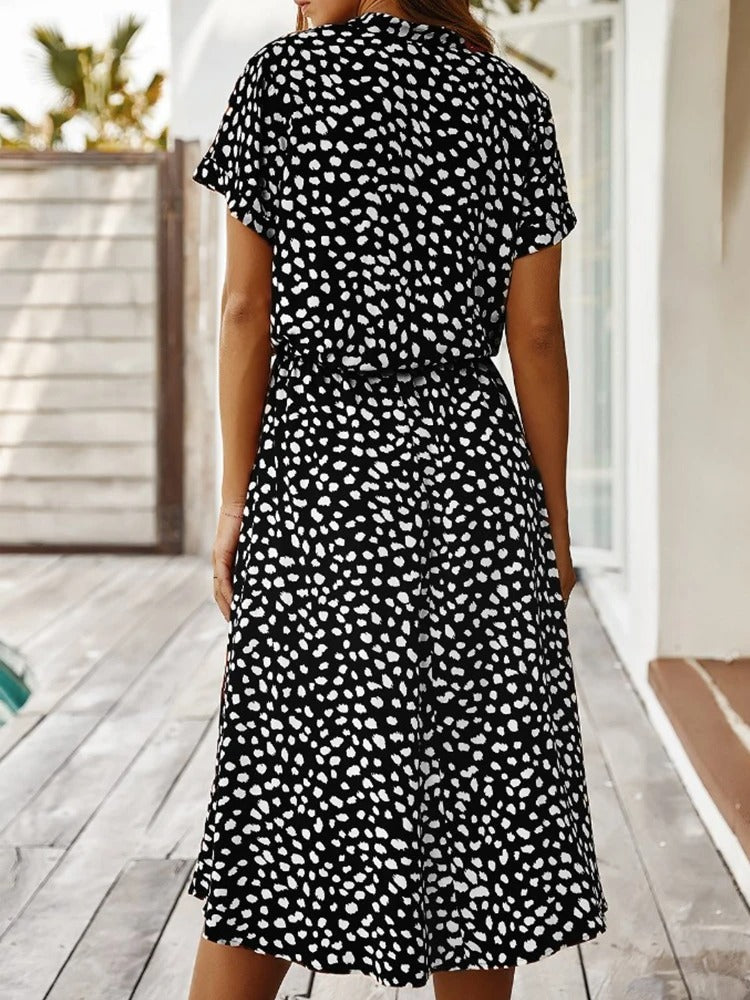 Elaine | Robe Chemise Chic Pour Femme | Midi