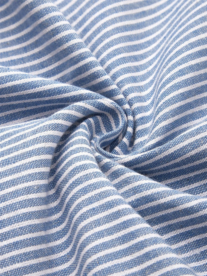 Brienne™ | Robe Midi Rayée – Confort Sans Effort, Confiance Quotidienne