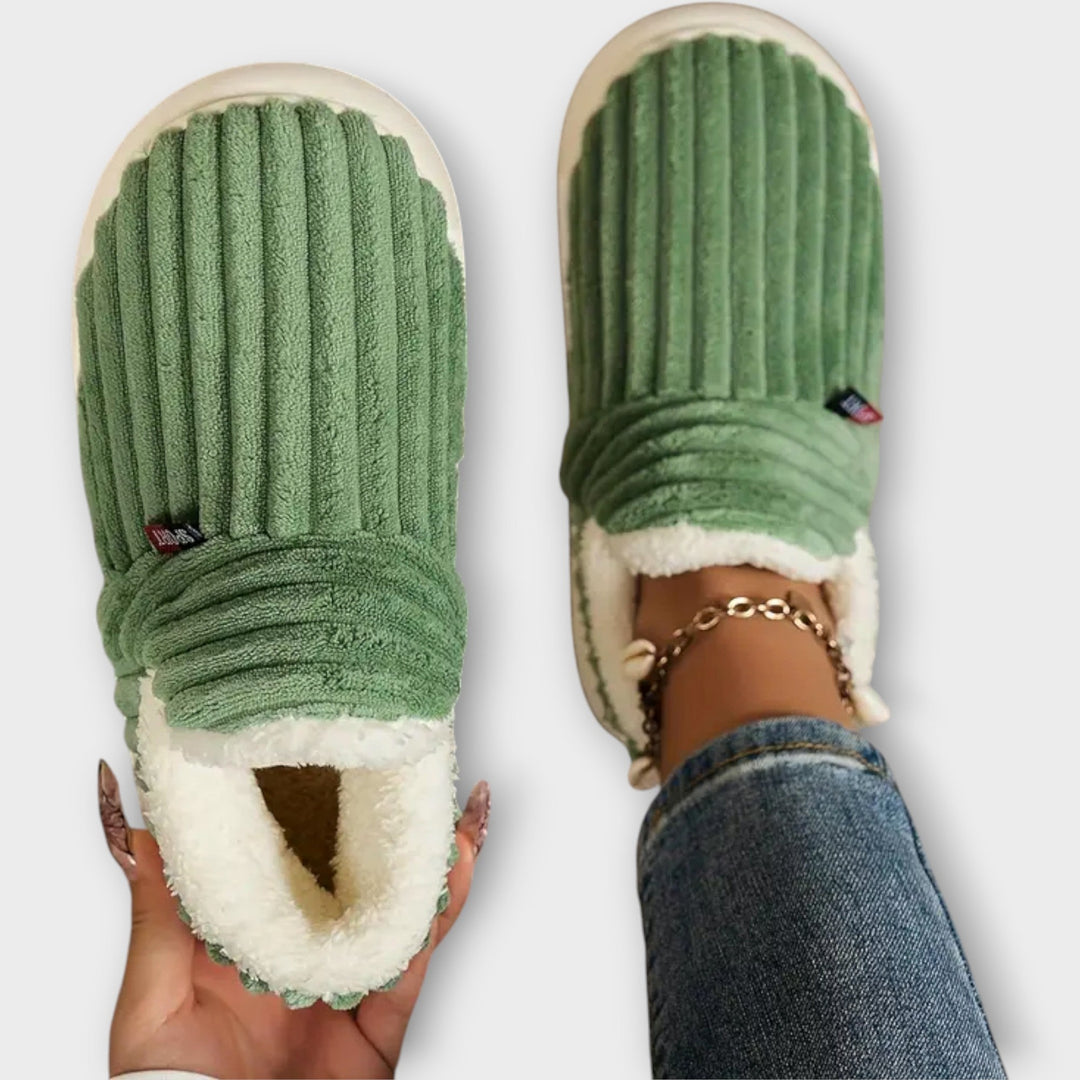 Chaussons orthopédiques chauds