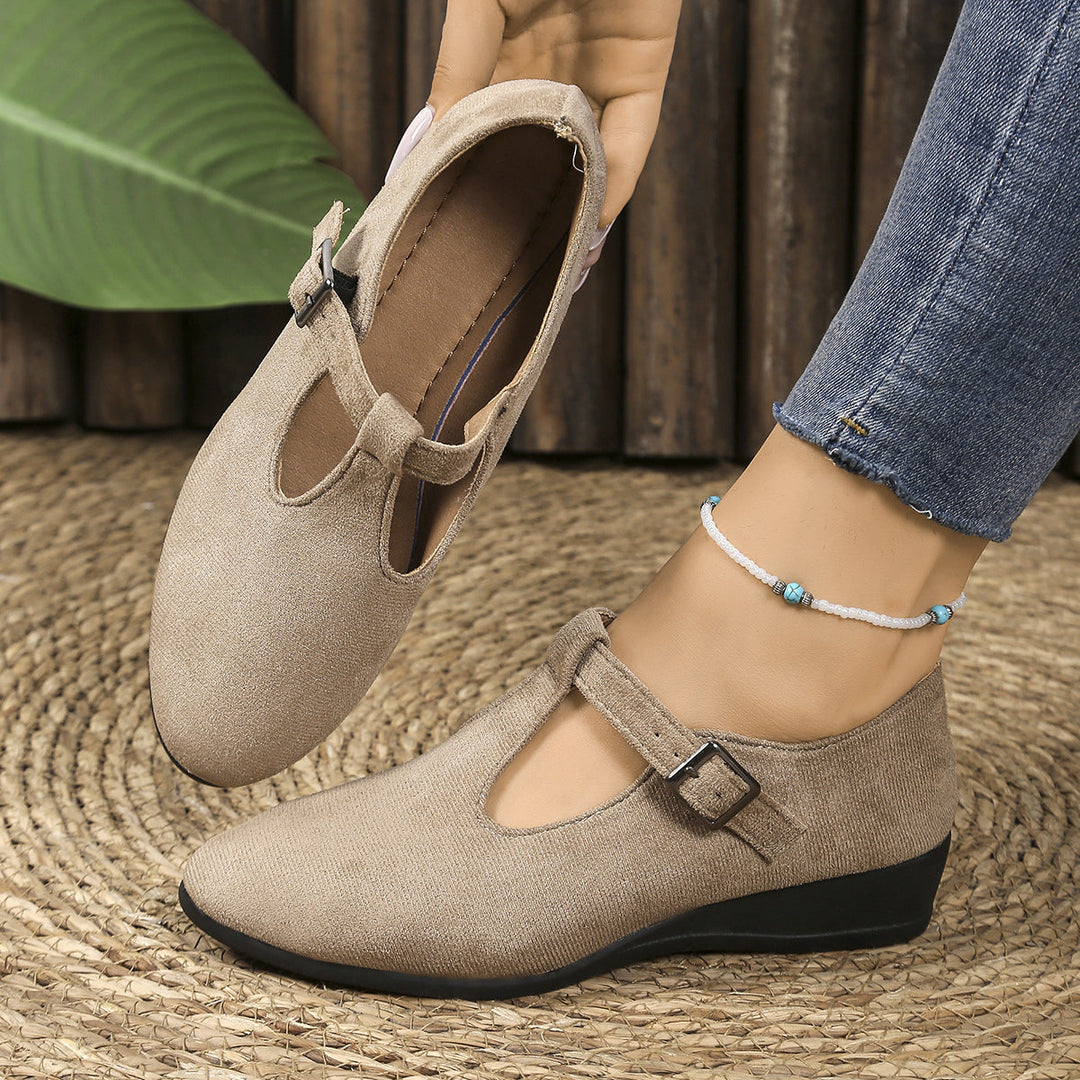 Caro - Chaussures en Velours Doux