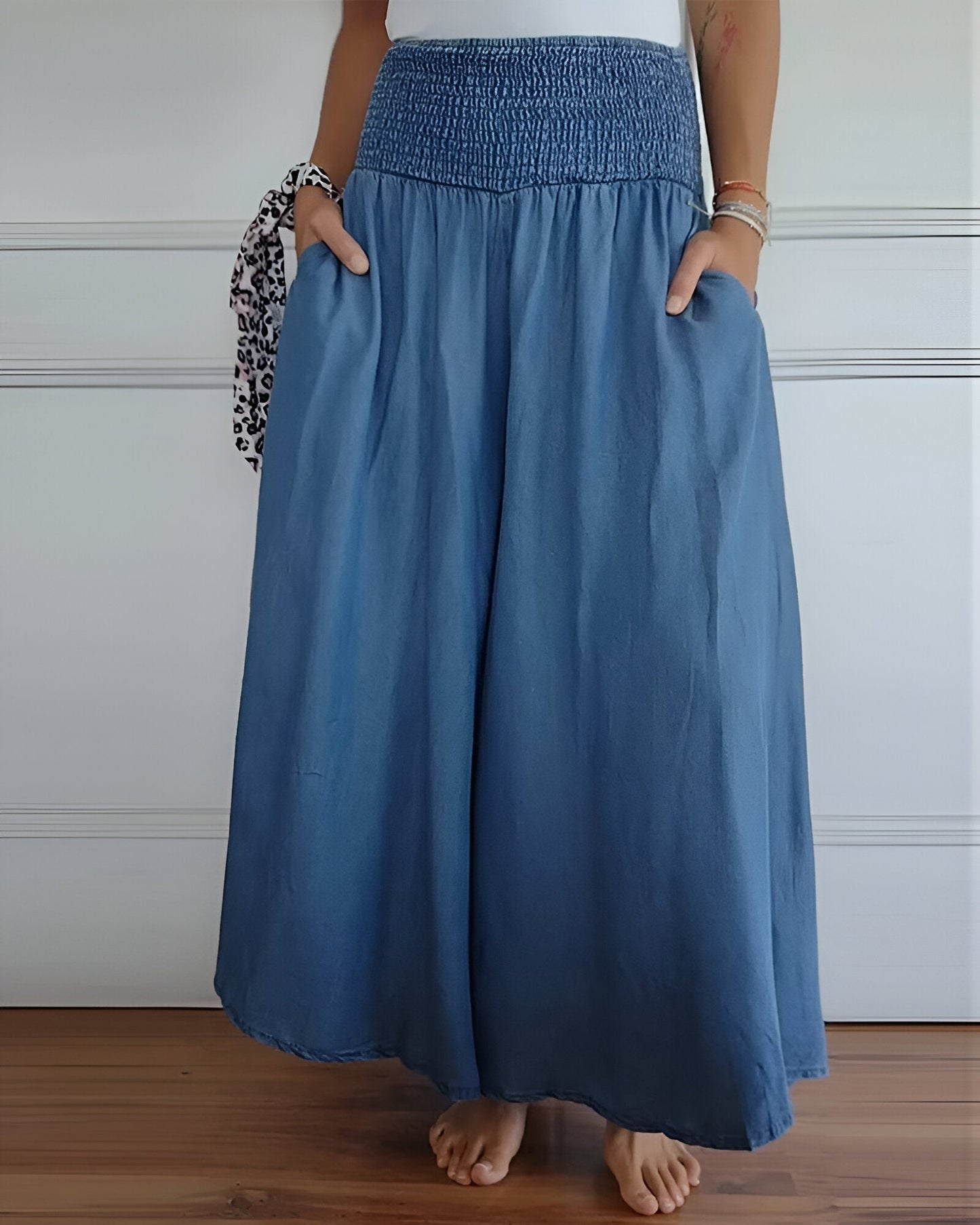 Alva - Pantalons confortables avec taille élastique