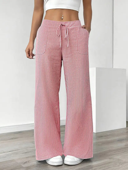 KARINA - PANTALONS RAYÉS ÉLÉGANTS