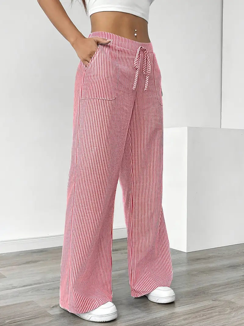 KARINA - PANTALONS RAYÉS ÉLÉGANTS