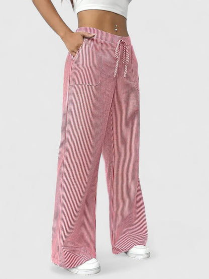 SIERRA – PANTALONS DE LOUNGE À RAYURES