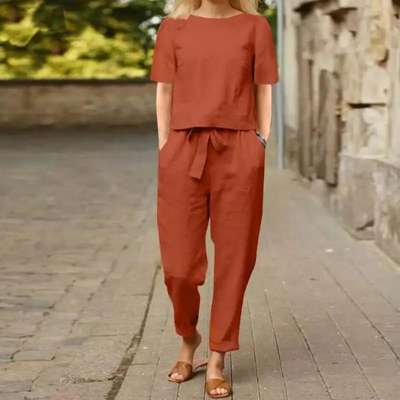 Charm - Ensemble de détente chic en deux pièces
