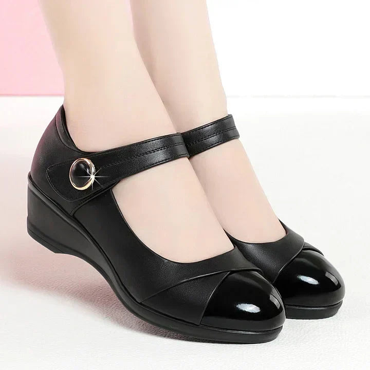 Serenella - Chaussure en cuir souple et élégante