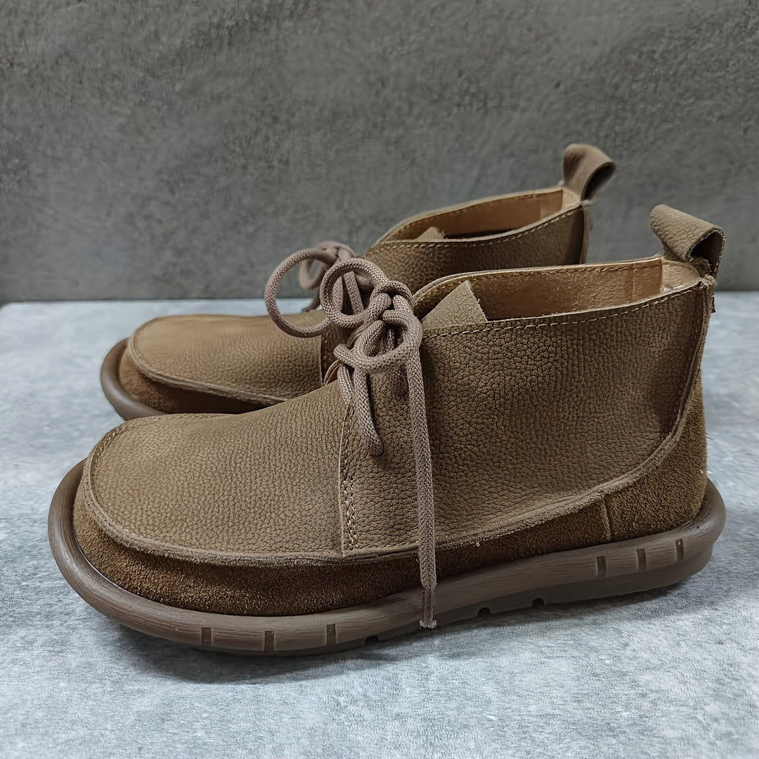 Clara - Bottines en Cuir Souple