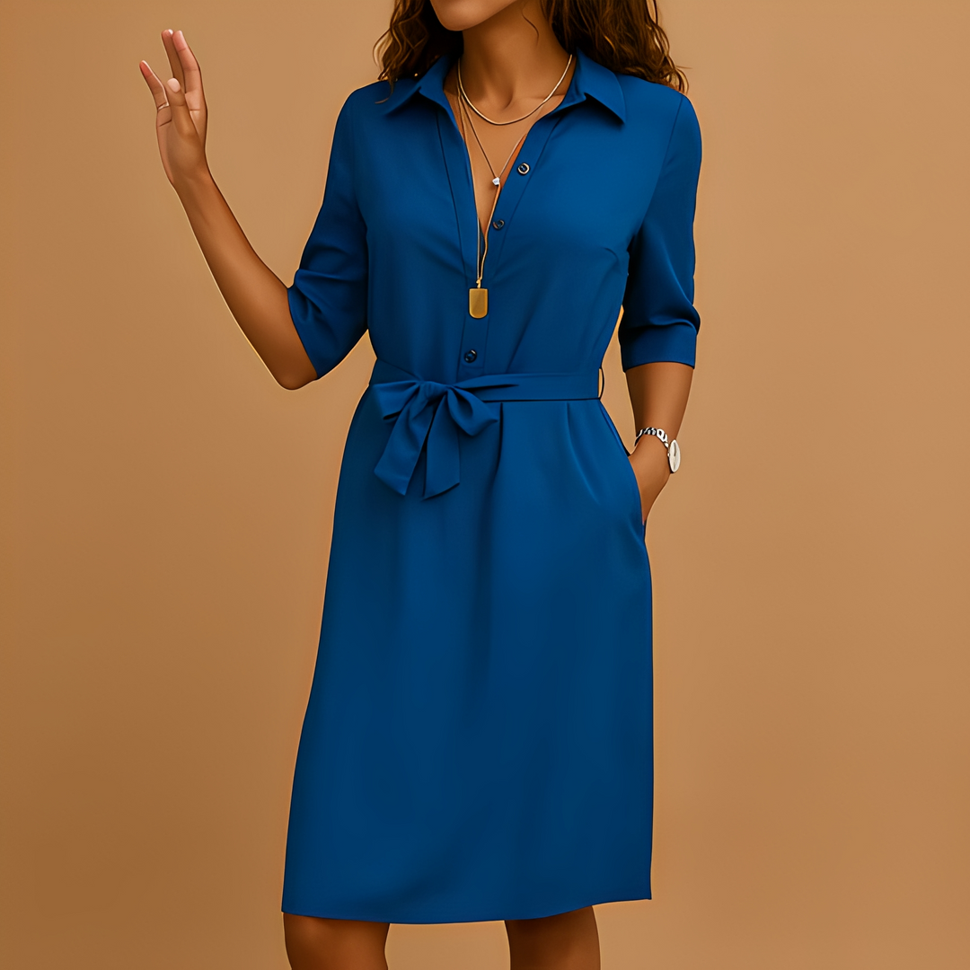 Anjanet - Robe chemise élégante et confortable pour femmes