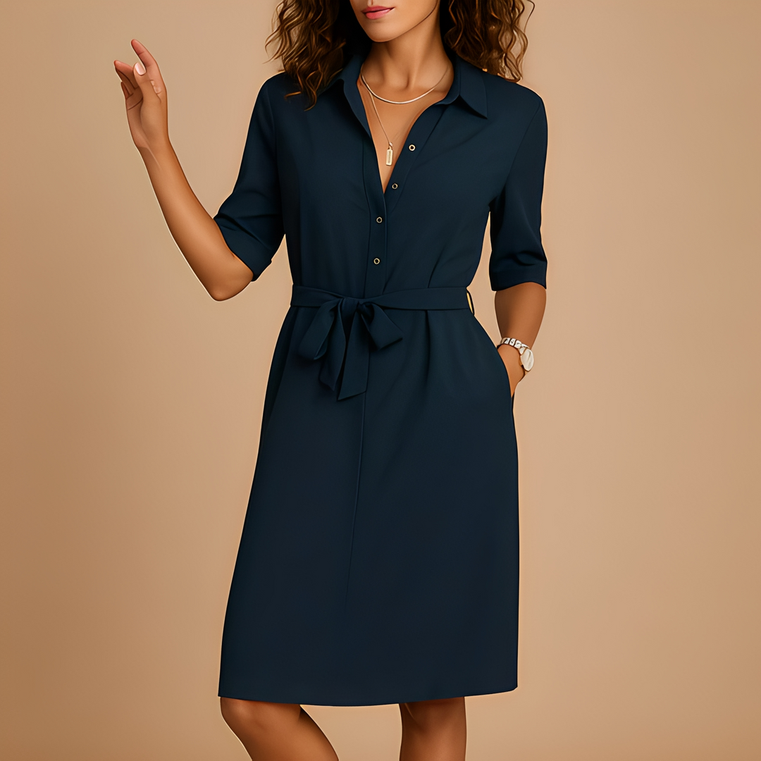 Anjanet - Robe chemise élégante et confortable pour femmes