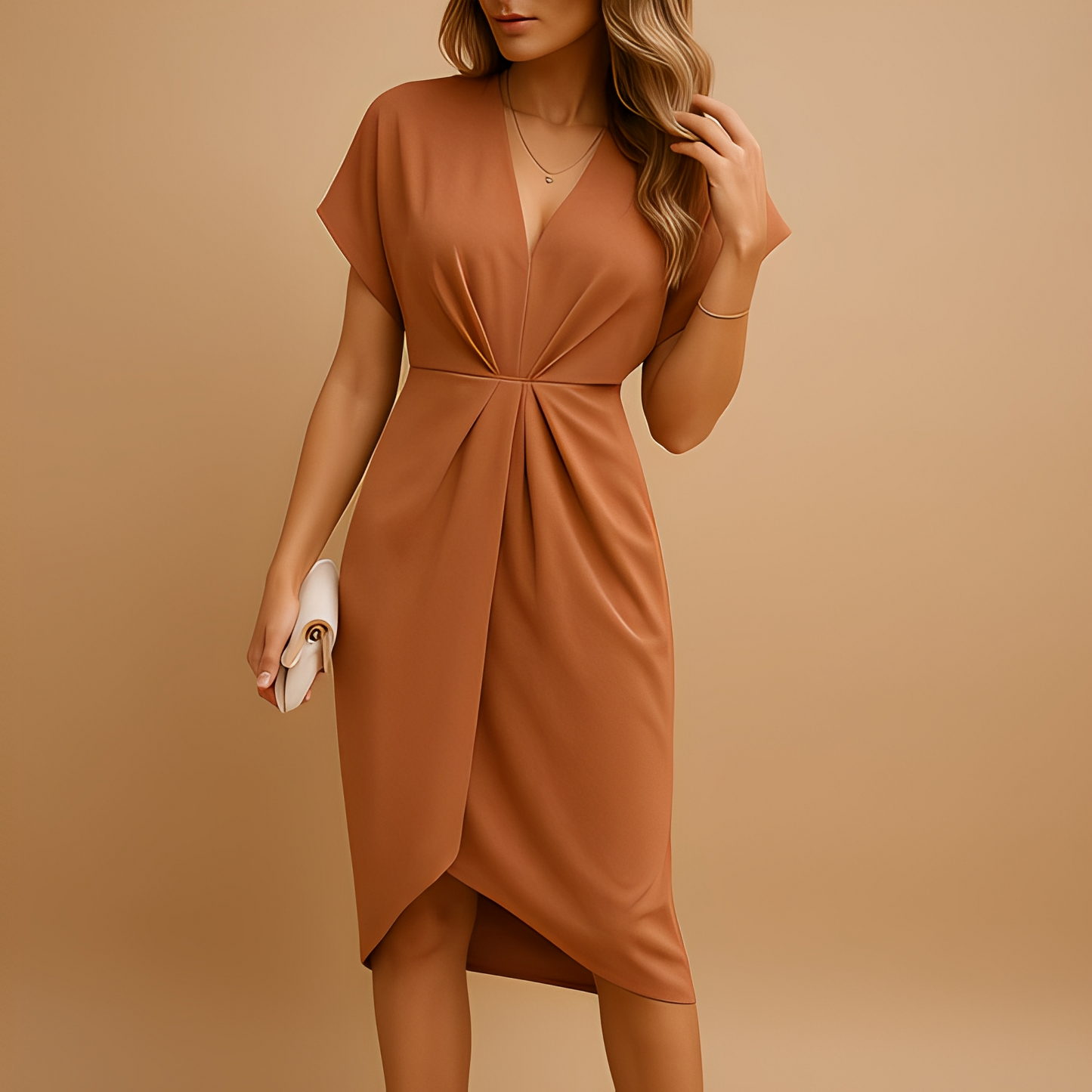 Aleesha - Robe croisée tendance pour femmes
