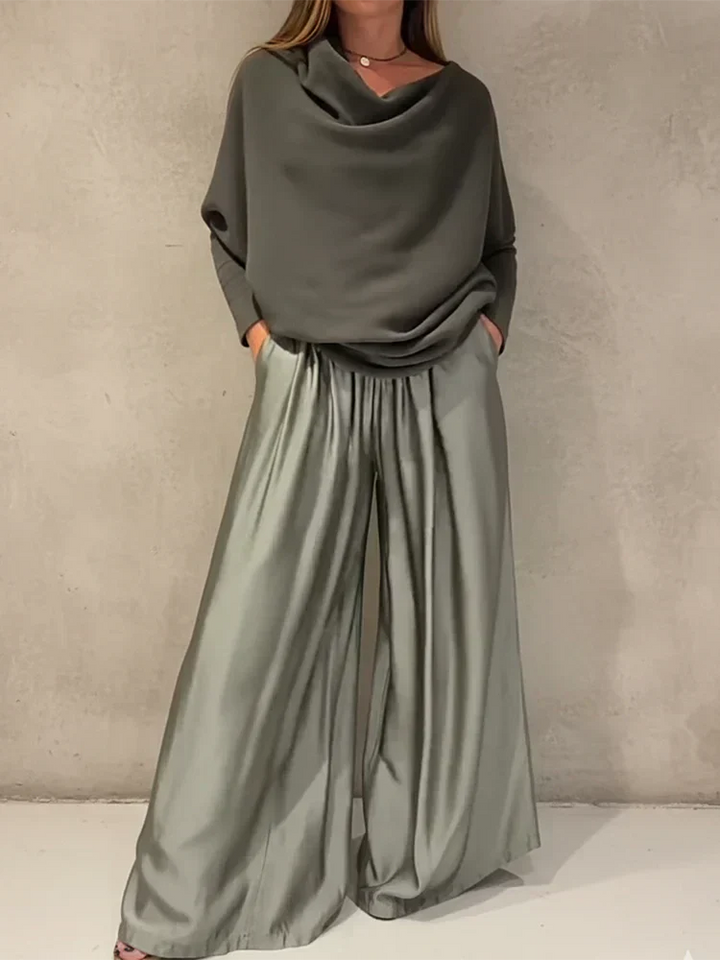 Alba | Ensemble élégant avec un design décolleté Bardot