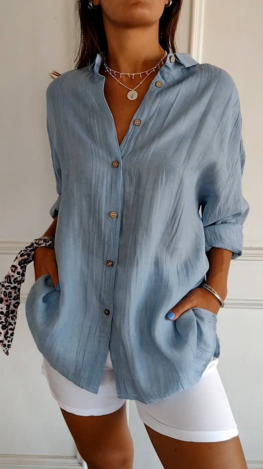 Emily | Blouse Oversize Élégante