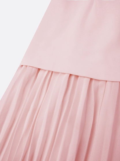Micaela | Robe longue plissée de design