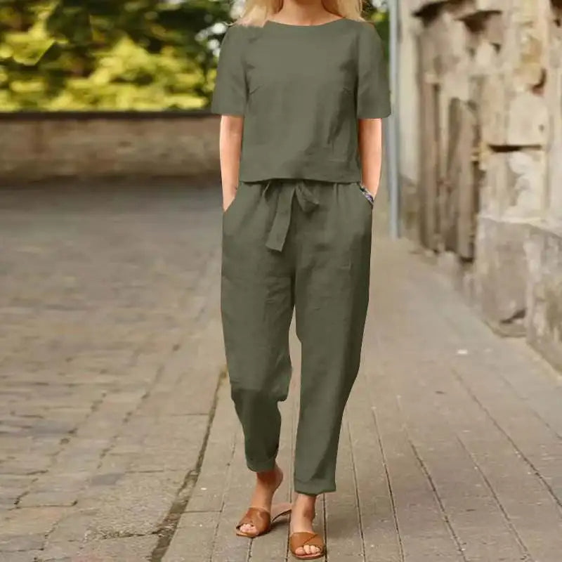 Charm - Ensemble de détente chic en deux pièces