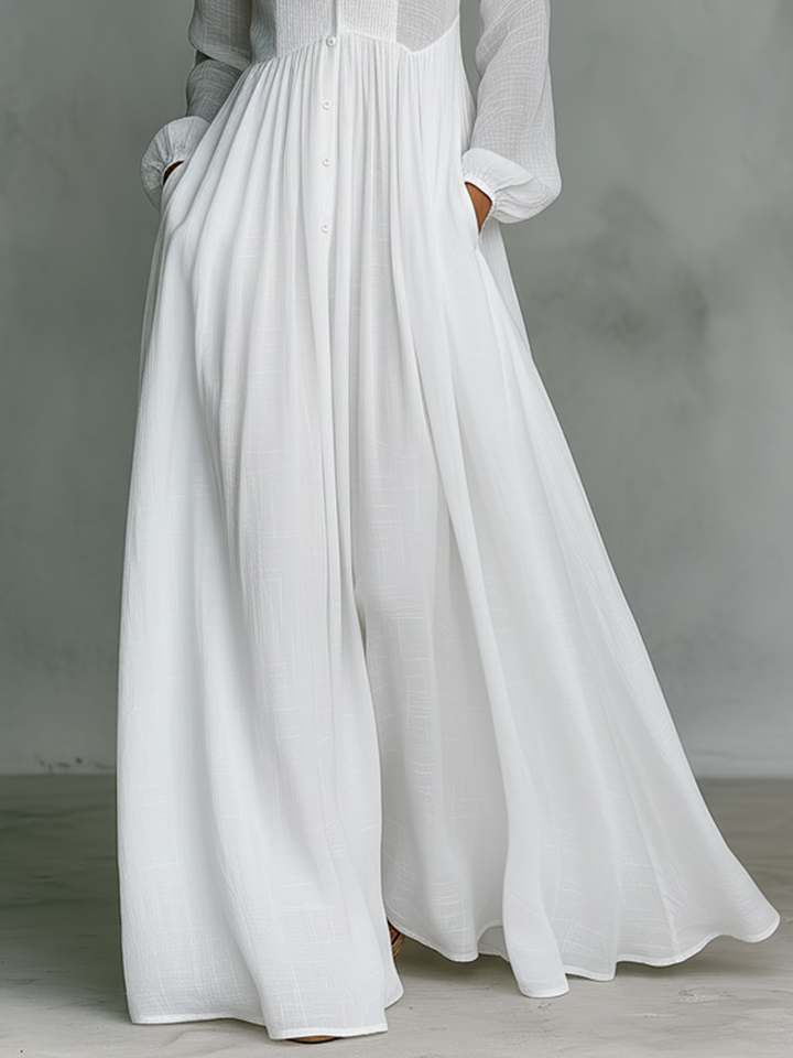 Cintia | Robe maxi minimaliste