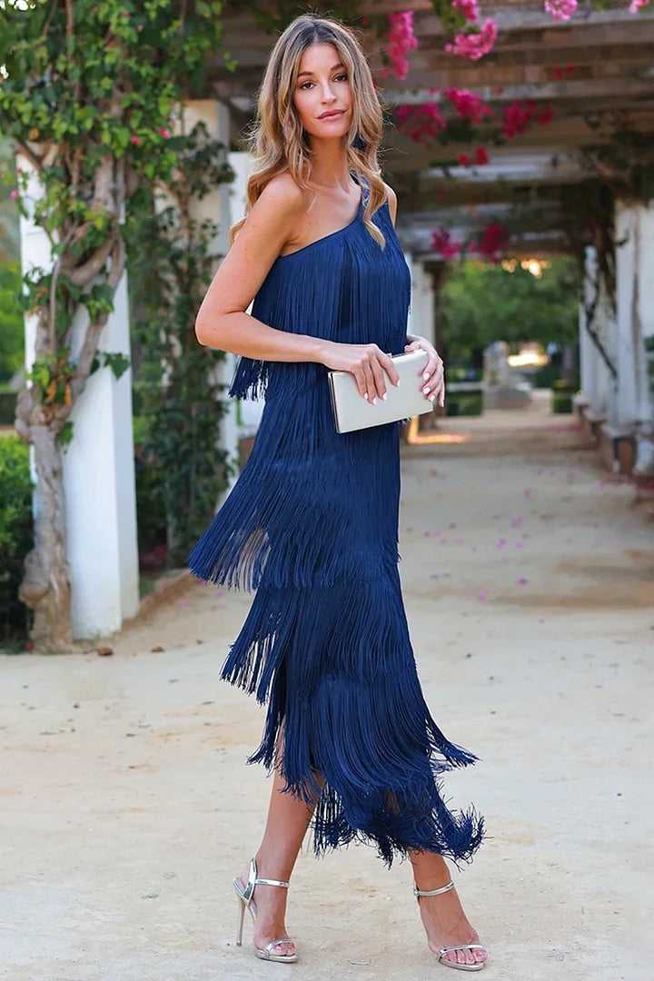 Anne | Robe à une épaule
