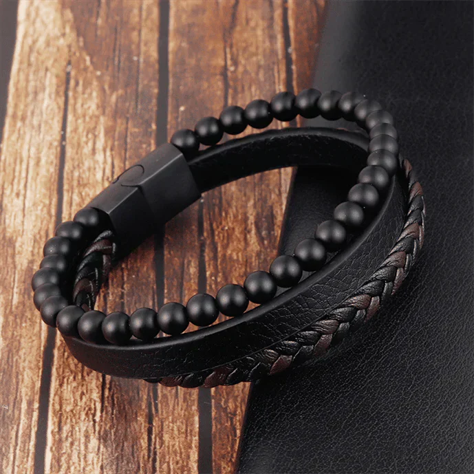 CalmBand™ | Bracelet Anti-Anxiété en Pierre Naturelle Apaisante