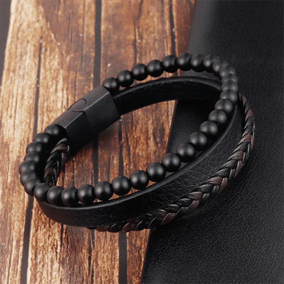 CalmBand™ | Bracelet Anti-Anxiété en Pierre Naturelle Apaisante