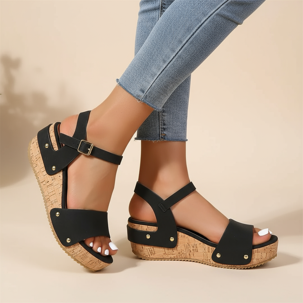 Daniela – Sandales à Talon Élevé Élégantes