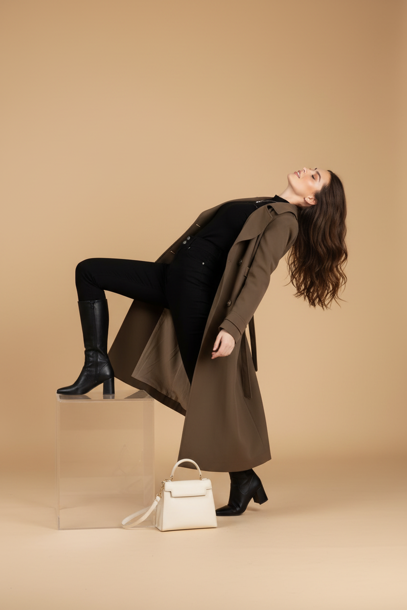 Amelia - Manteau Trench Élégant