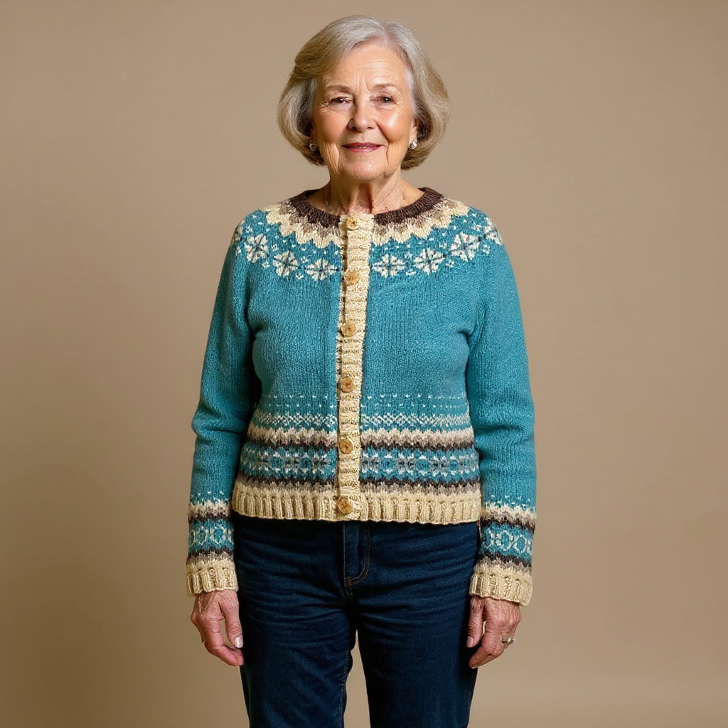 Allaira | Cardigan Vintage Islandais