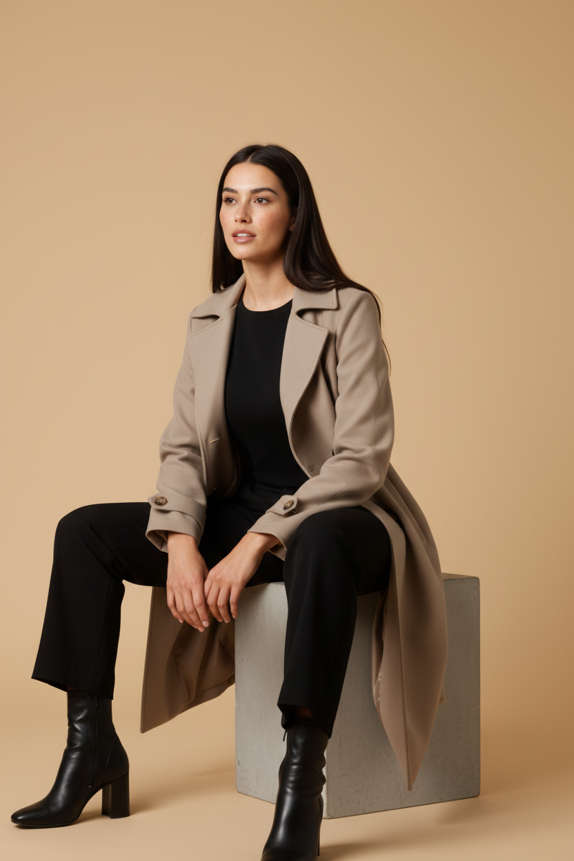 Amelia - Manteau Trench Élégant