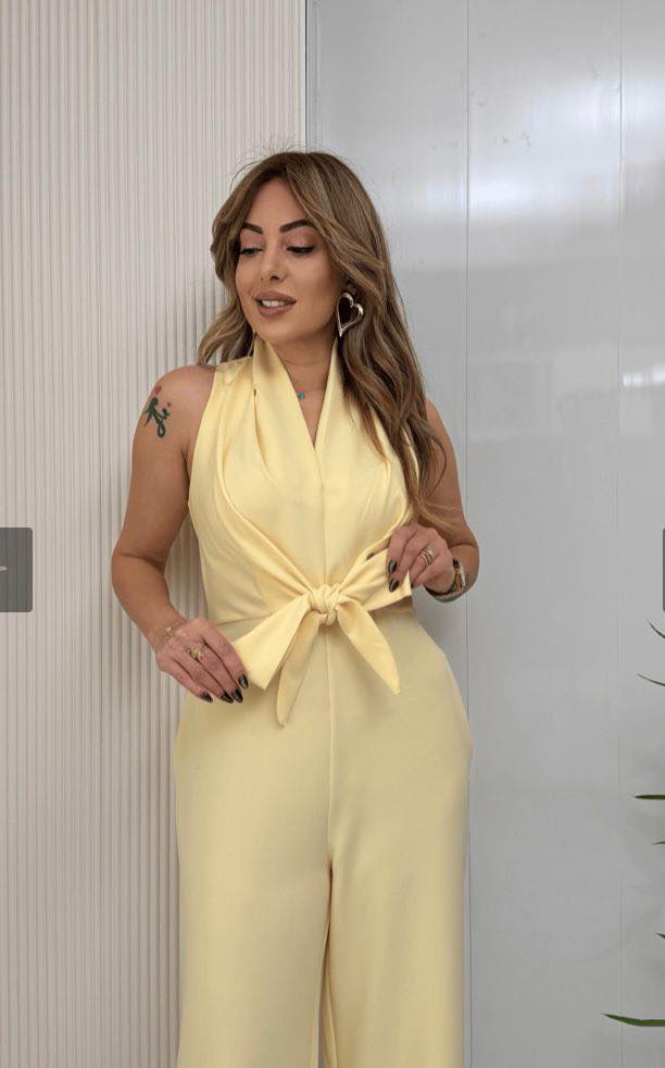 Carol™ | Combinaison Satin Élégante