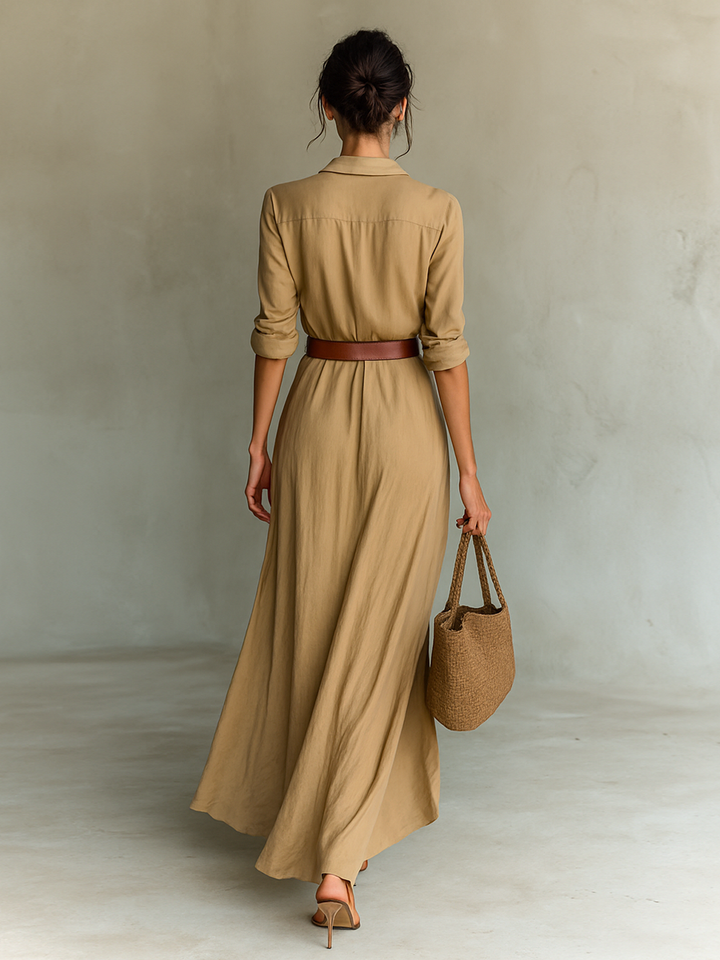 APHRODITE - LA ROBE MAXI EN SOIE ENCHANTÉE